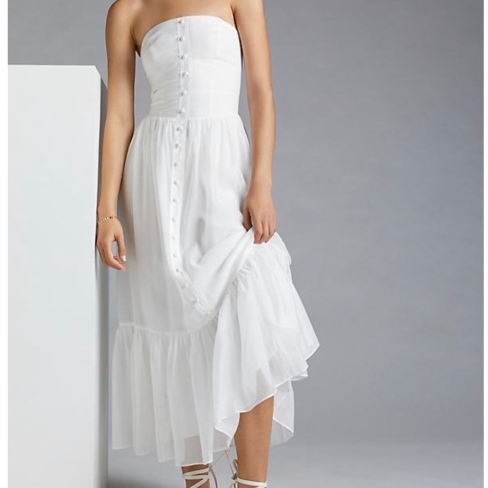 Mare Mare X Anthropologie Island Flounce Dress